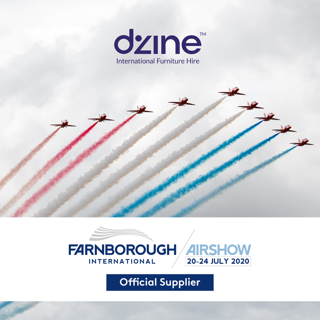 Farnborough Air Show 2020 Official Furniture Hire Suppliers