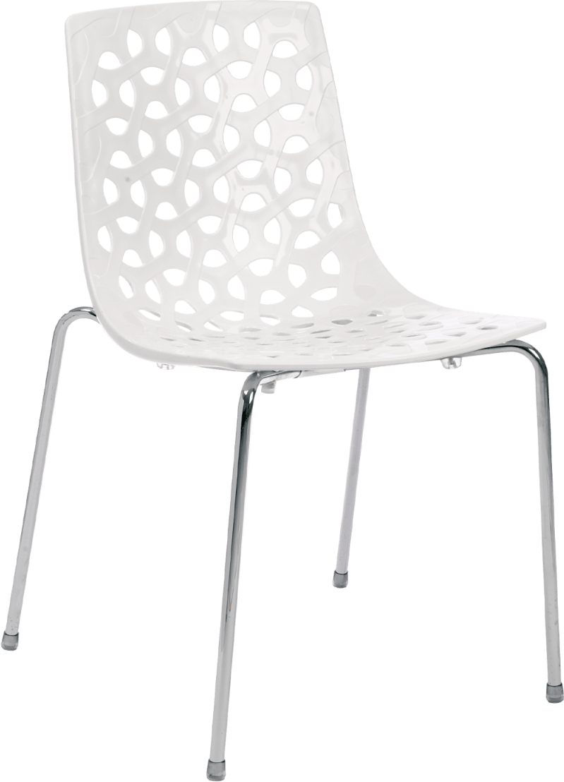 Tess Chair Chrome Legs Hire for Events