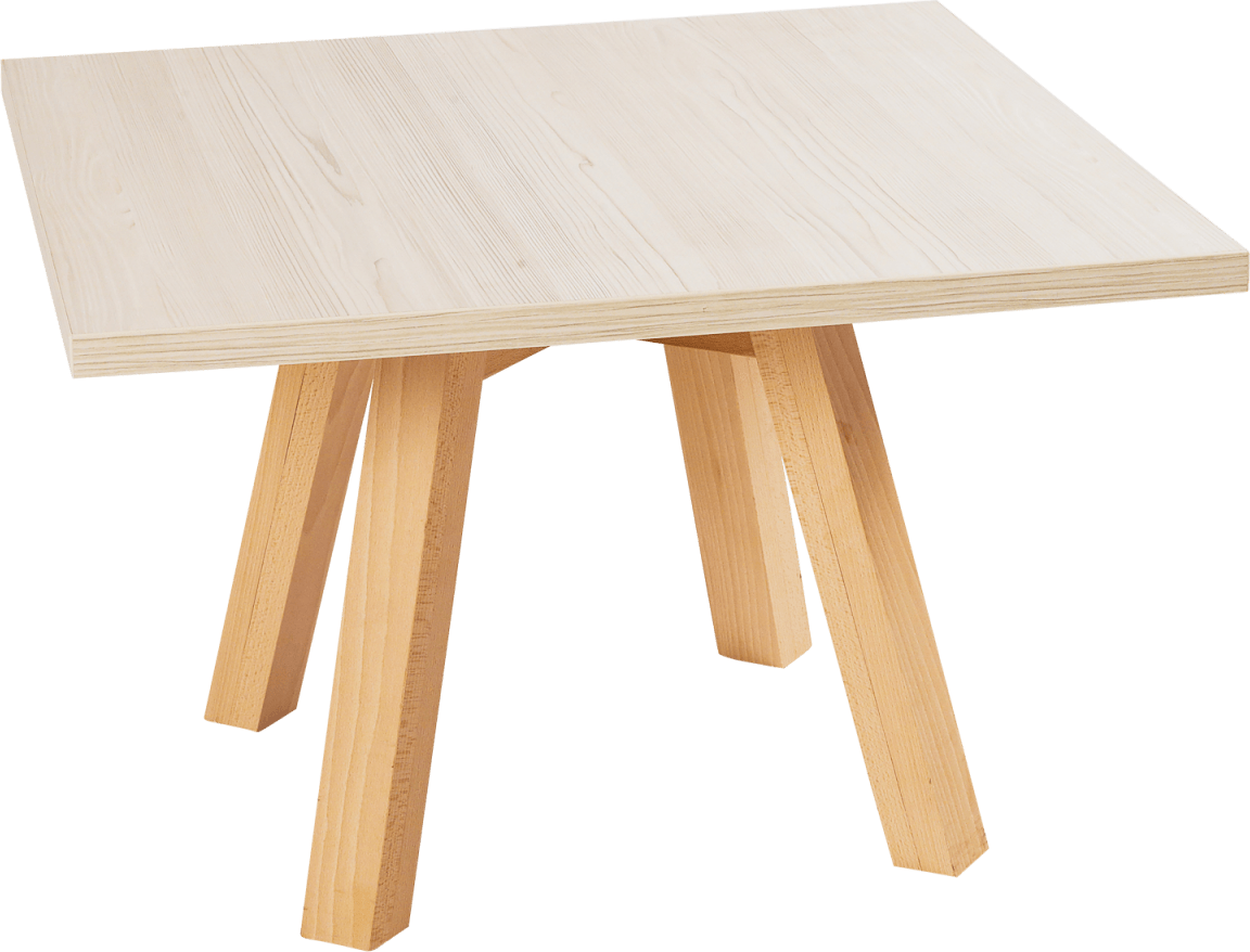 Kansas Coffee Table Premium Wooden Top Hire for Events