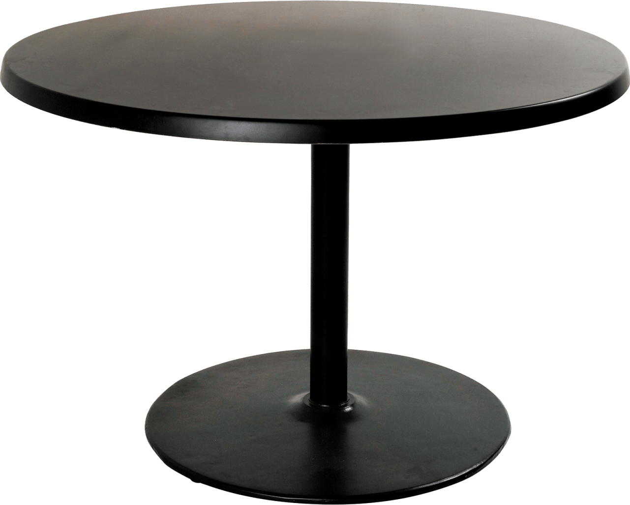 Milan Black Big Base Conference Table Hire for Events