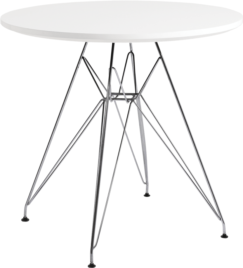 Eiffel Chrome Bistro Table Hire for Events