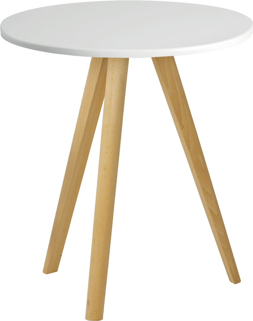 Tripod Bistro Table Premium Wood Top Hire for Events