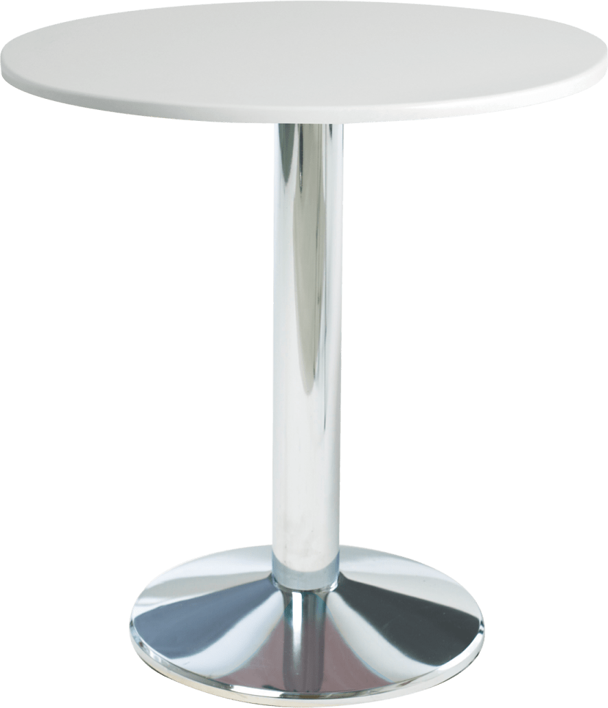 Milan Bistro Wooden Top Chrome Base Bistro Tables Dzine Furnishing Solutions Ltd 0804