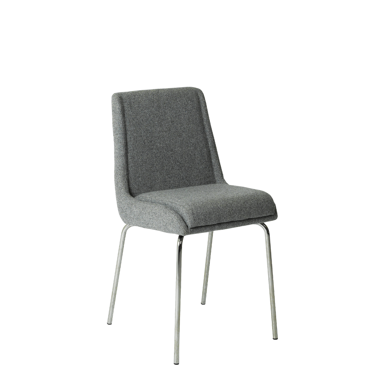 Alexander Chair Chrome Legs - Chairs - Dzine Furnishing Solutions Ltd