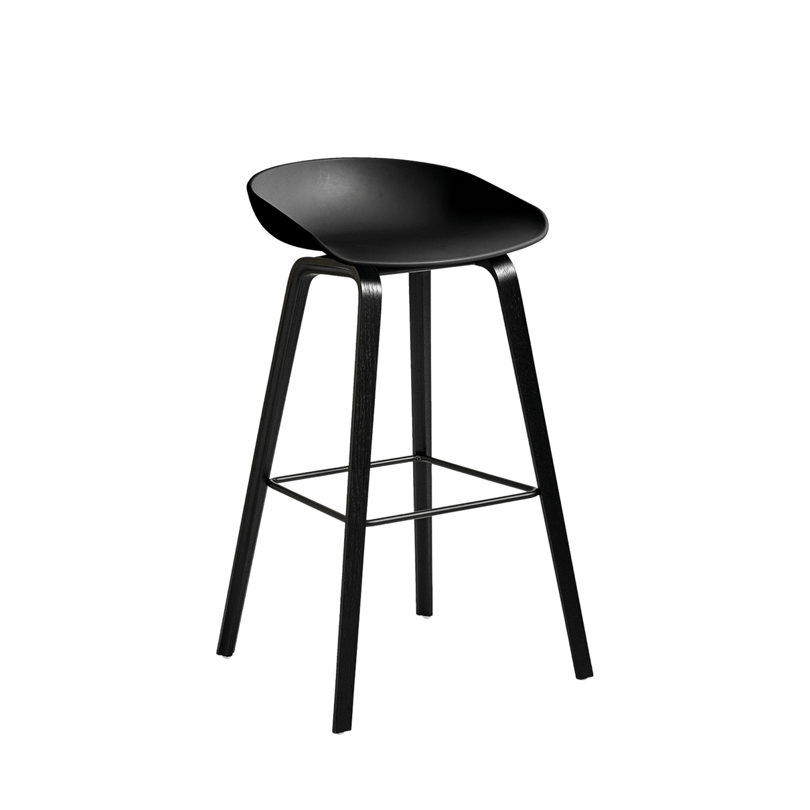 Equator Stool - All Black  Hire for Events