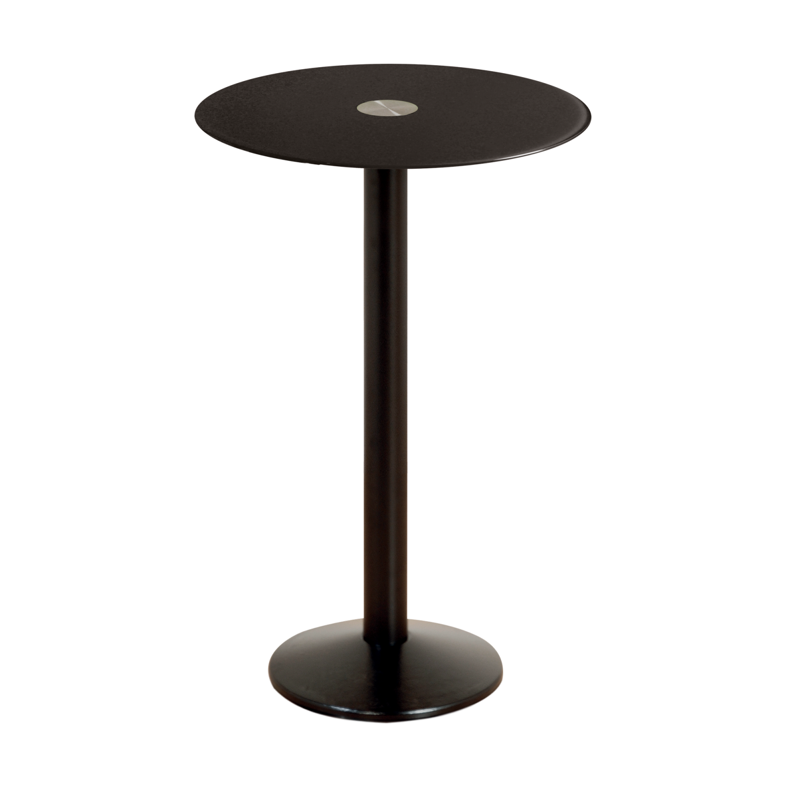Milan Black Base Bar Table Glass Top Bar Tables Dzine Furnishing