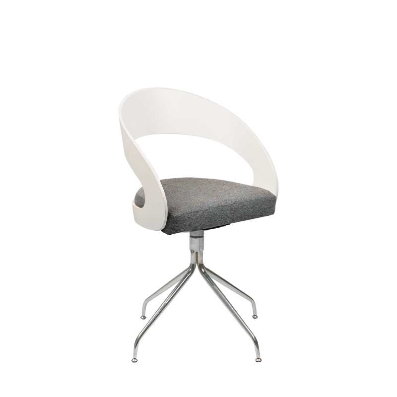 Beam Chair White Frame