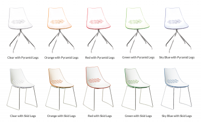 Tajo Chair Pyramid Legs