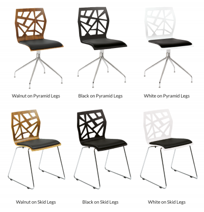 Freya Chair Pyramid Legs