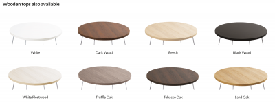 Archie Coffee Table Premium Wood Top