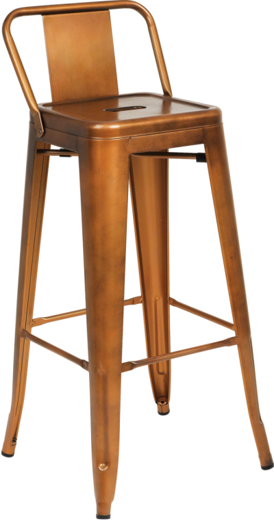 Tolix Mid Back Stool