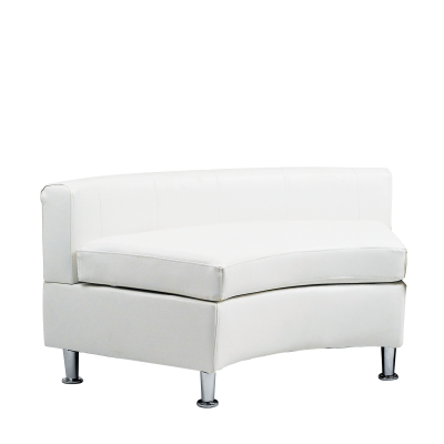 Tudela Curved Bench with Back