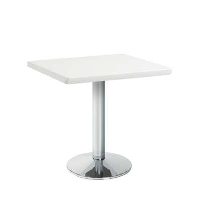 Rome Square Bistro Table Wooden Top