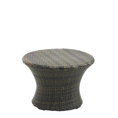 Rattan Round Coffee Table Outdoor, Small Round Rattan Table